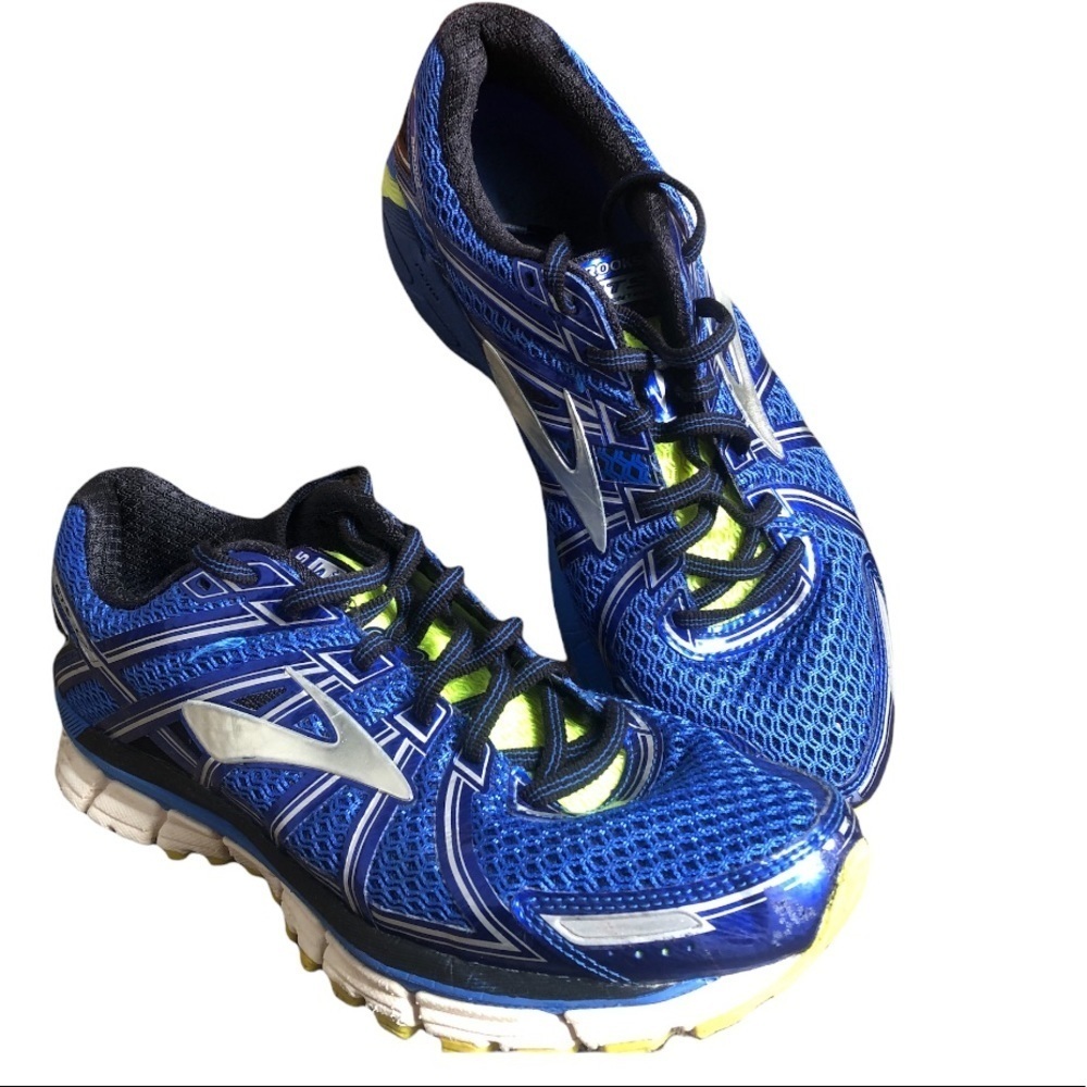 Brooks Adrenaline GTS 17 Medium Athletic Blue Shoes Mens Size 8